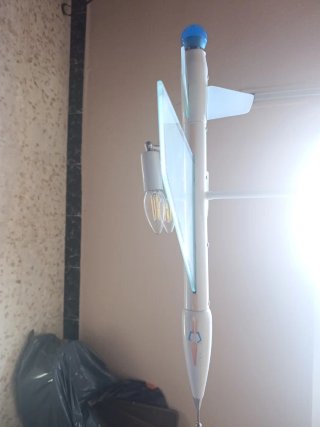 Lámpara infantil avión