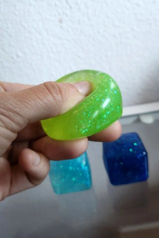 Pack 3 Cubos Antiestrés / Fidget Toy Squishy