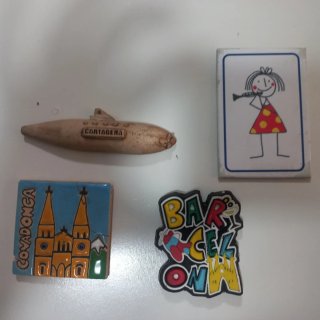 Imanes Nevera España: Cartagena, Covadonga, Barcel