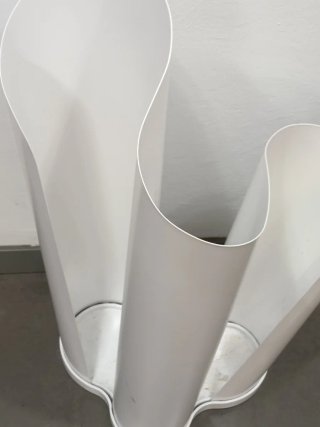 Paragüero Metálico Blanco