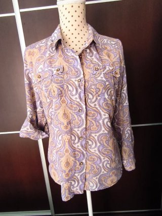Camisa Cortefiel fina estampada