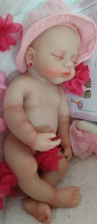 Bebé Reborn Silicona Completa 30cm