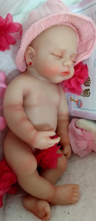 Bebé Reborn Silicona Completa 30cm