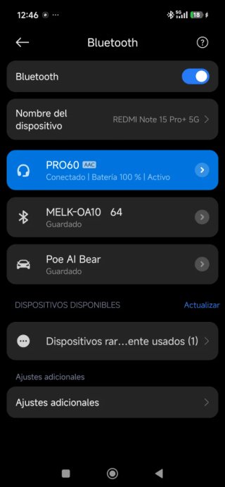 TWS Pro 60 Auriculares Inalámbricos