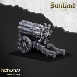 Cañon de Salvas Imperio - Highlands Miniatures