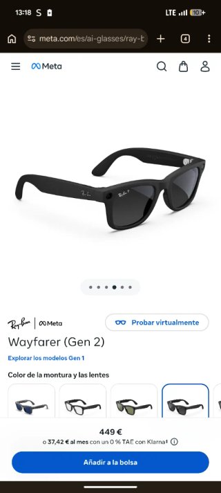 Ray-Ban Wayfarer (Gen 2)