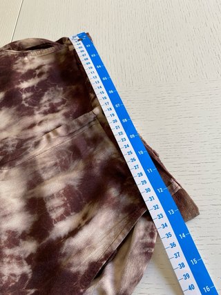 Pantaloni Zara vita alta fantasia tie-dye