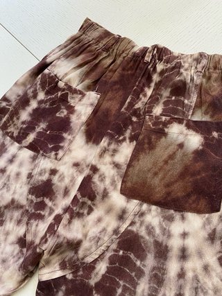 Pantaloni Zara vita alta fantasia tie-dye