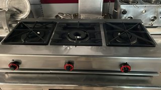 Cocina sobremesa 3 quemadores
