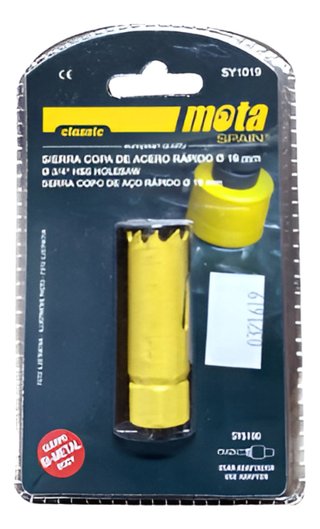 Sierra Copa Mota 10mm Acero Rápido