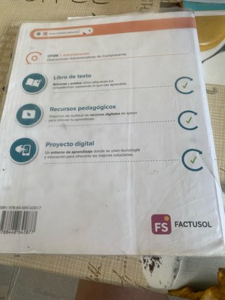 Operaciones Administrativas de Compraventa, CFG...
