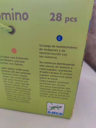 Dominó Gigante Djeco Jungle 28 Piezas