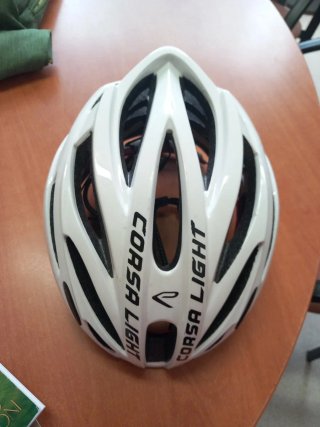 Casco bicicleta Ekoï Corsa Light blanco