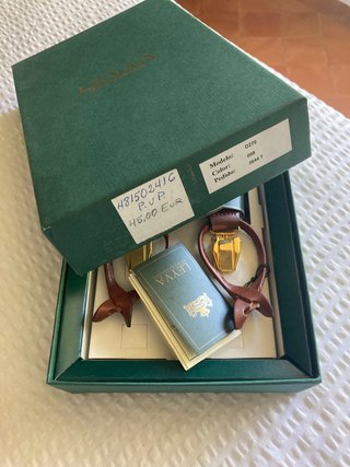 Tirantes LEYVA Hombre Cuadros Azul Marrón
