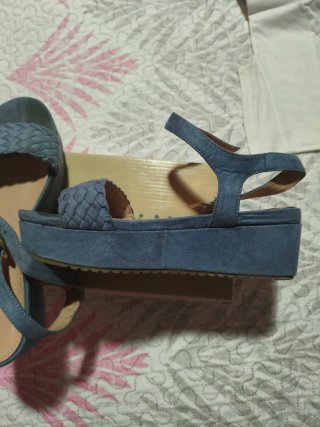 Sandalias Yameiji plataforma talla 38
