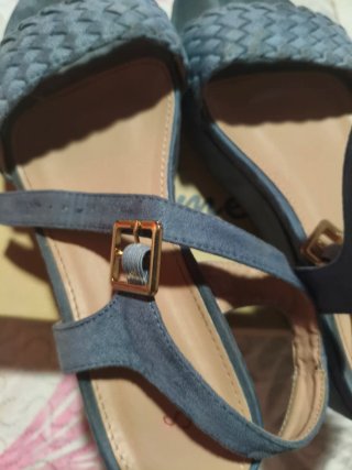 Sandalias Yameiji plataforma talla 38