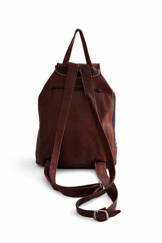 Mochila Cuero Unisex