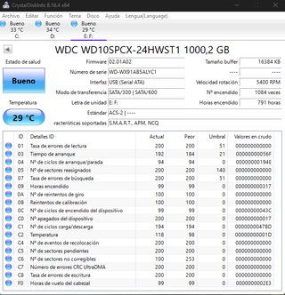 Disco Duro WD Blue 1TB 2.5 SATA