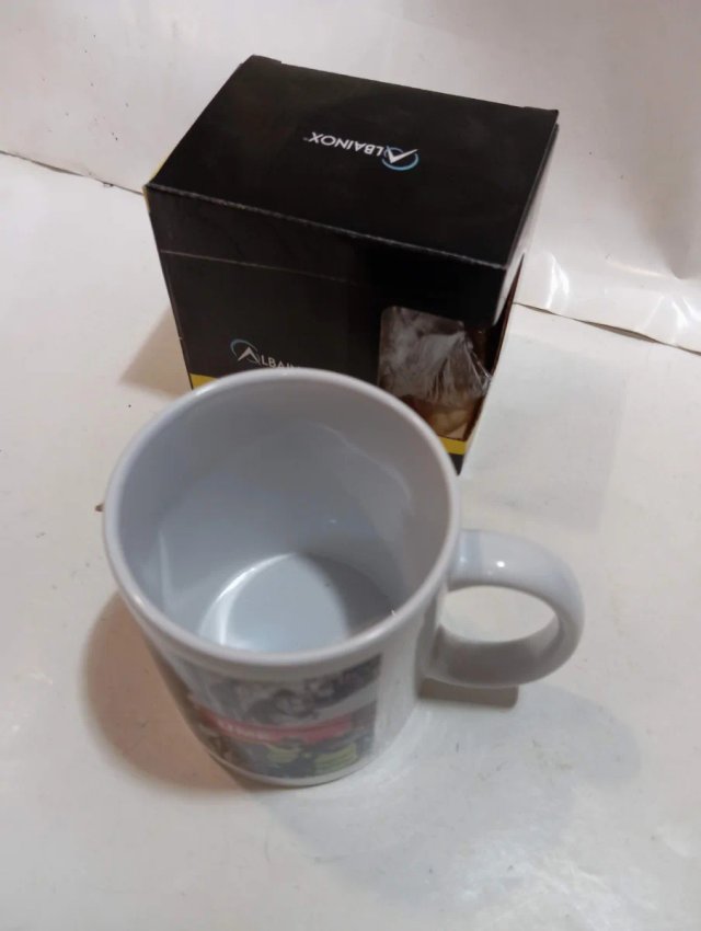 Taza de ceramica policia guardia civil