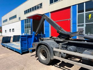 MAN TGM 18.290 gancho portacontenedores euro6 18t