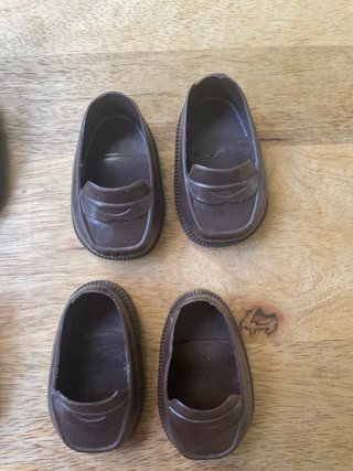 Lote 4 mocasines marrones nancy