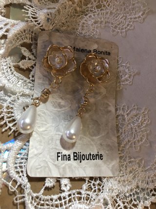 Pendientes Novias Fiesta Malena Bonita FOTOS