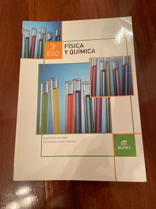 Física y química, 3o ESO y 2o ESO