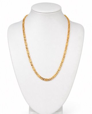 Cadena versace bañada en oro