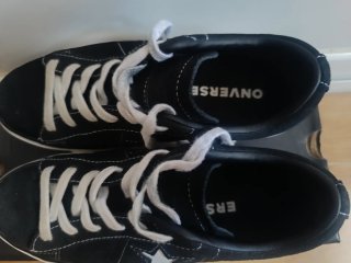 Converse One Star Plataforma Negro