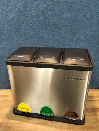 Cubo de basura cocina 3×8L SONGMICS LTB24L