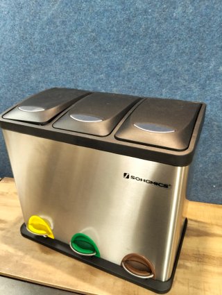 Cubo de basura cocina 3×8L SONGMICS LTB24L