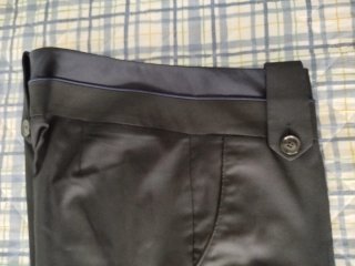 Pantalón MASSIMO DUTTI, Azul marino Talla 38