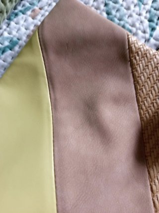 Bolso Parfois Beige y Amarillo