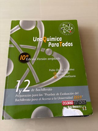 UNA QUIMICA PARA TODOS