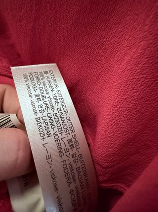 Top Massimo Dutti fucsia