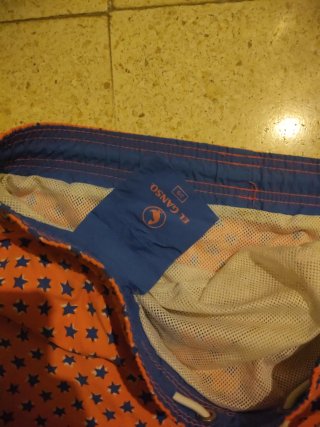 Bañador niño estrellas rosa y azul