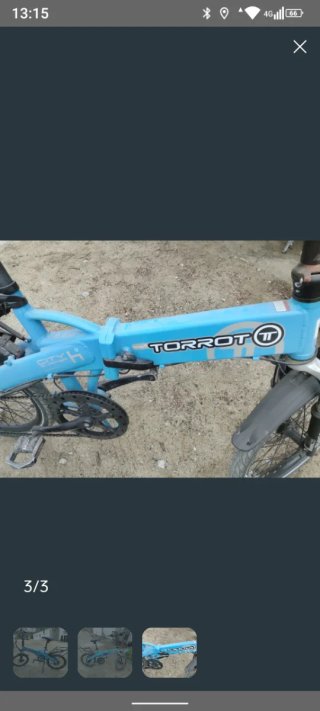 Bicicleta plegable Torrot City H