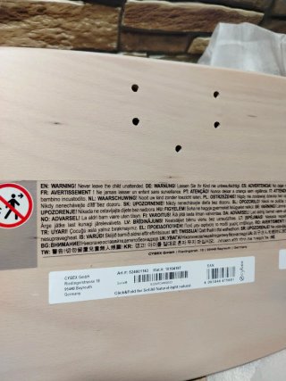 CYBEX Gold CLICK & FOLD Trona de madera Plegable