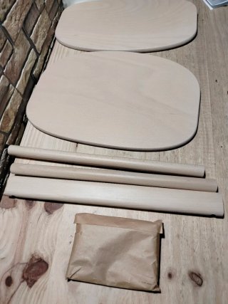CYBEX Gold CLICK & FOLD Trona de madera Plegable
