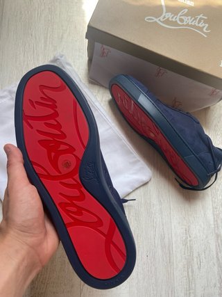 Zapatillas Christian Louboutin Azul T44