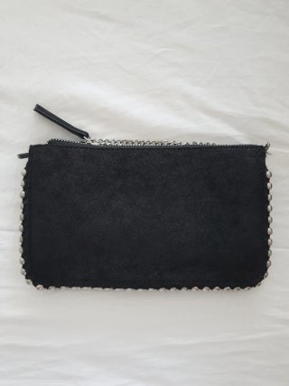Bolso Negro Zara Cadena Metálica