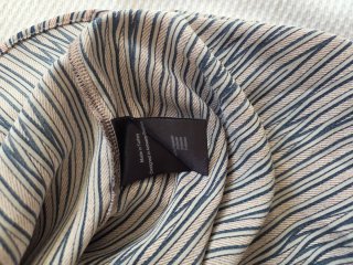 Blusa marca CKS manga corta estampada Talla XXL