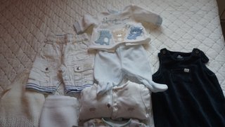Lote Ropa Bebé Niño 0-3 Meses Invierno ver fotos
