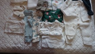 Lote Ropa Bebé Niño 0-3 Meses Invierno ver fotos