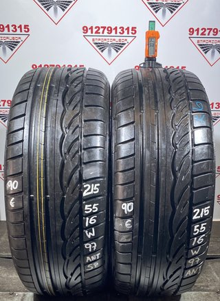 -215 55 16 W DUNLOP RUEDA PARA VOLKSWAGEN PASSAT