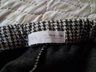 Falda pantalón pata de gallo