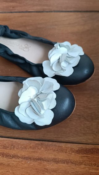 Manoletinas Papanatas Negras Talla 35