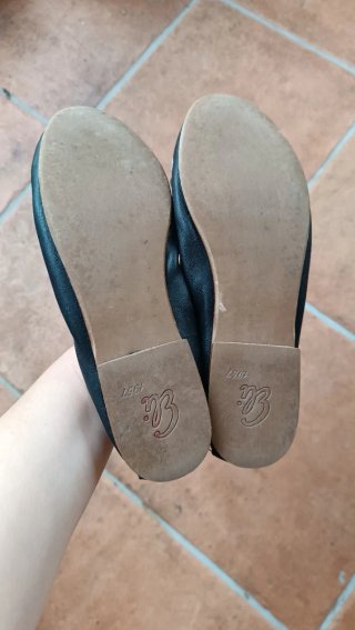 Manoletinas Papanatas Negras Talla 35