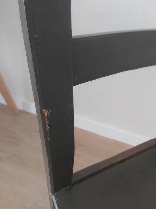 3 Sillas de madera Ikea