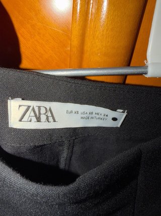 Falda pantalón Zara negra